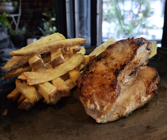 Pollo al grill